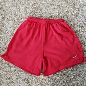 Nike red training shorts - Womens M